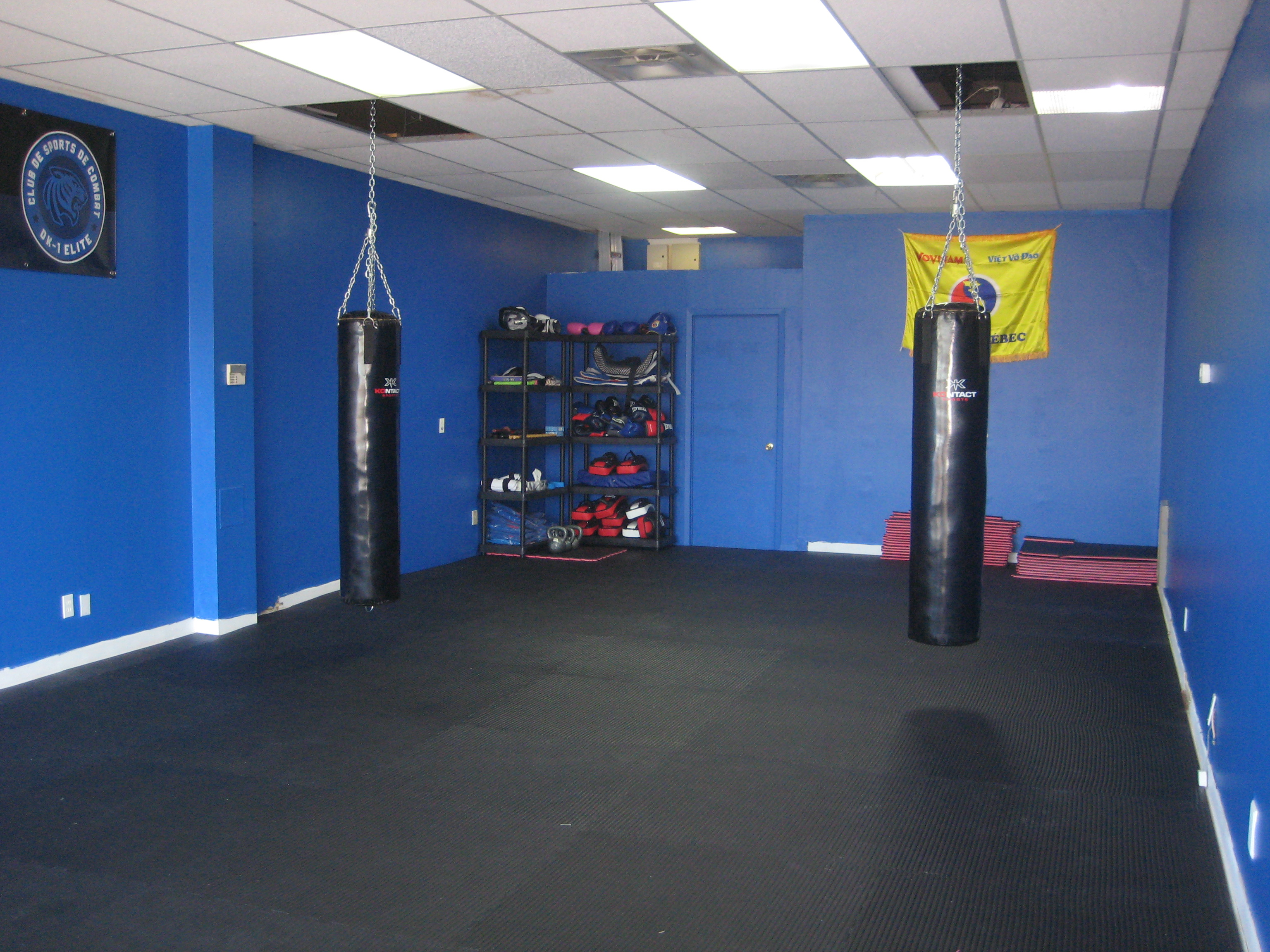 Nouvelle salle d'entra&icirc;nement